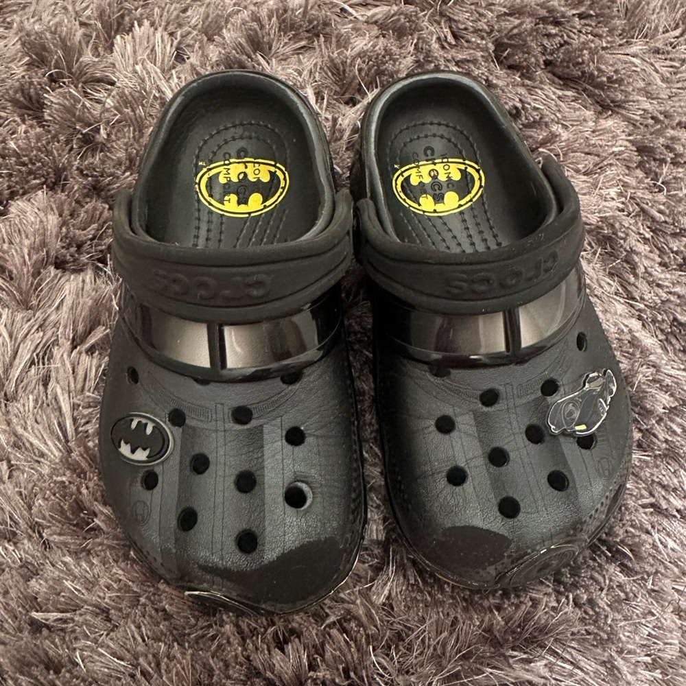 Batman Kids Clogs - Black